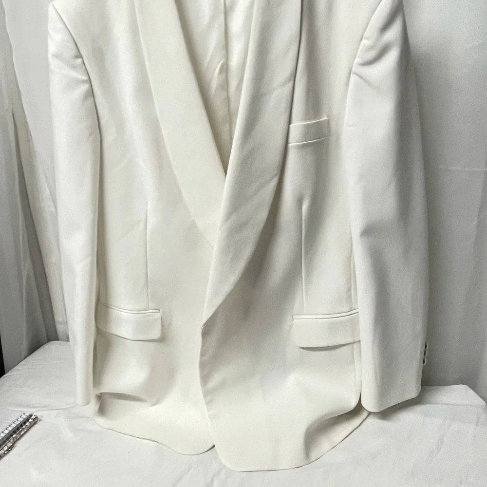 Tuxedo Jacket - Elegant Formal Vest Bow Tie Wash and Wear - Picture 7 of 13
